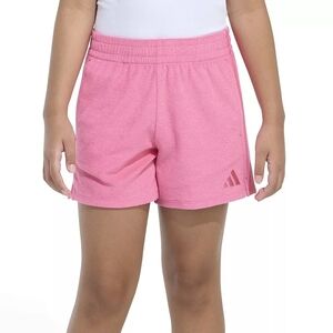 adidas Kids Pink Athletic Shorts